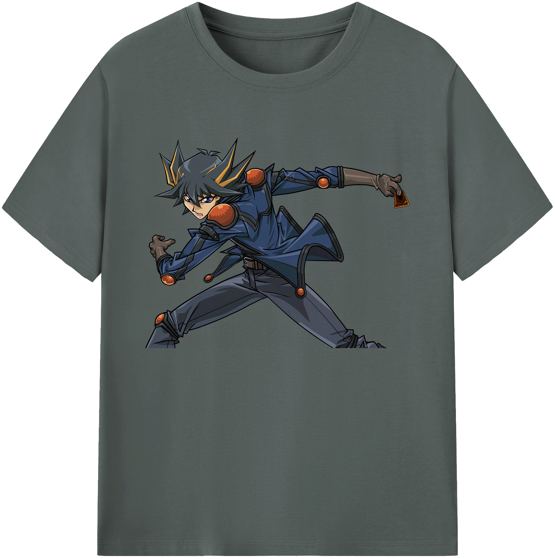 （画像用） 遊☆戯☆王 Yu-Gi-Oh! 綿100％ メンズ半袖Tシャツ｜肌触りやわらか＆通気性